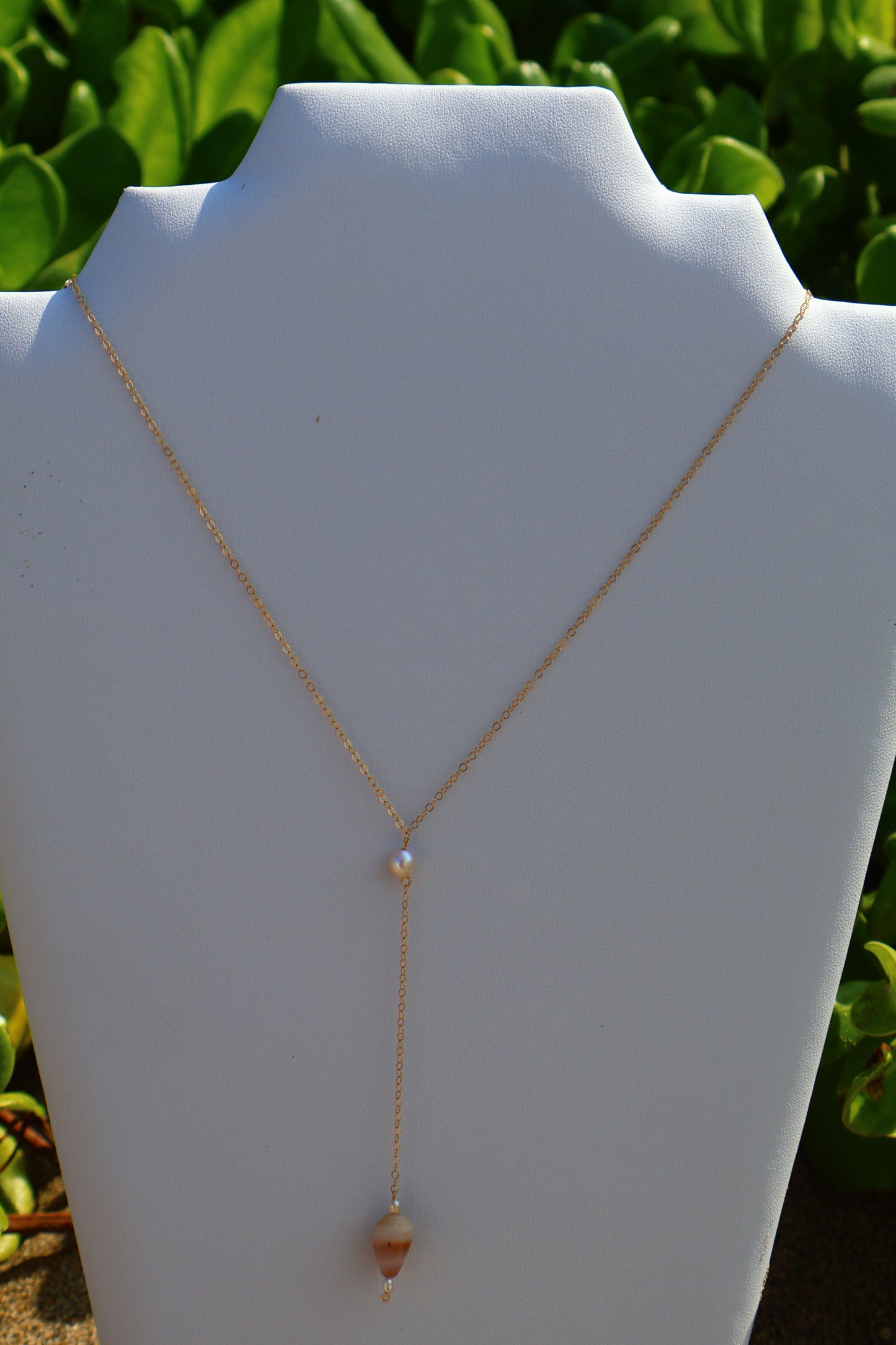 3 INCH CONE SHELL LARIAT